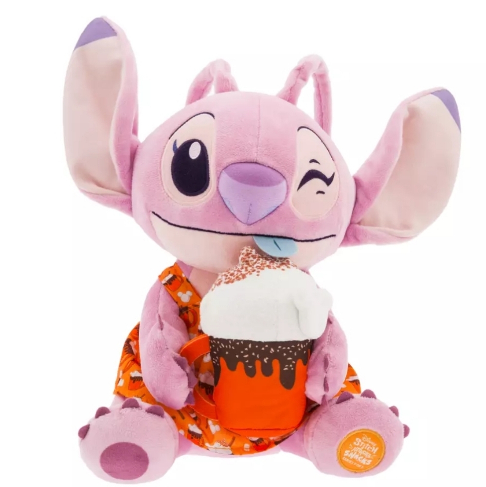 Disney Angel Attack Snacks Plush Hot Cocoa NWT
